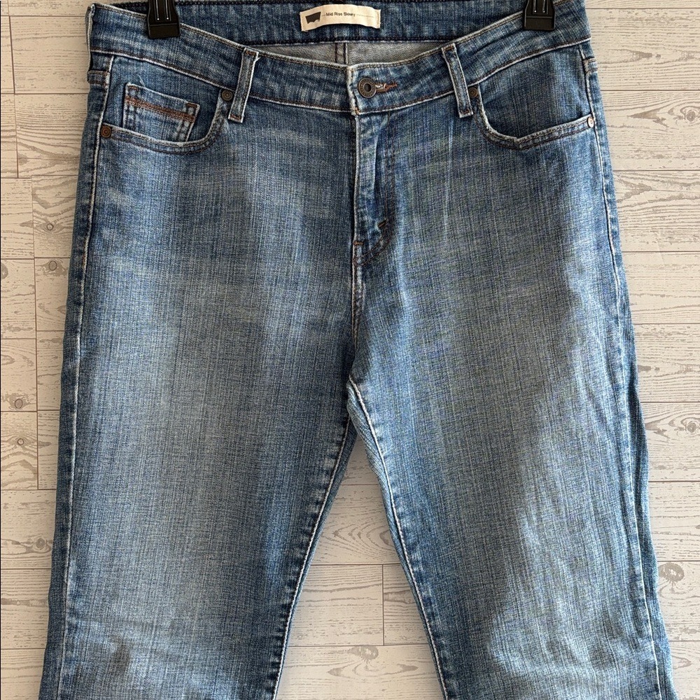 Levis Mid Rise Straight‎ Jeans Vintage women's size 12 - Picture 2 of 9